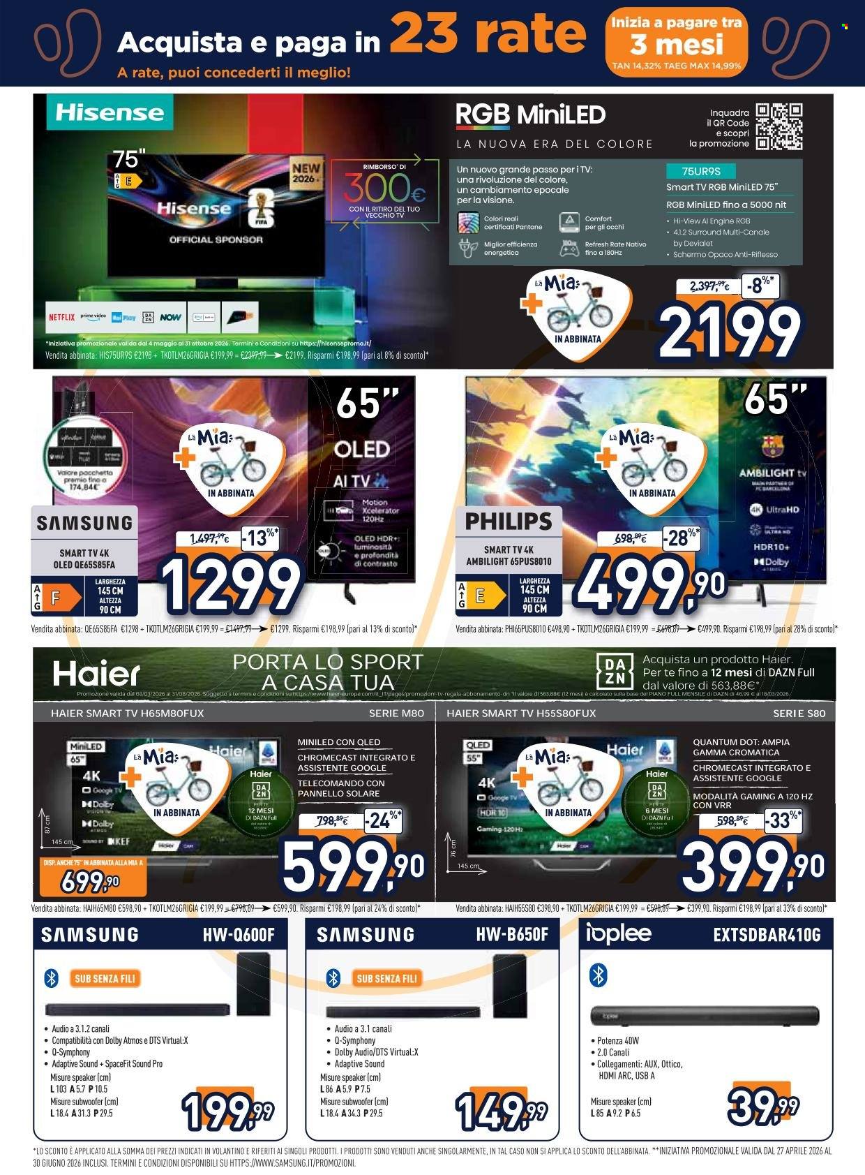 Volantino Unieuro - 29/5/2026 - 14/6/2026. Pagina 3