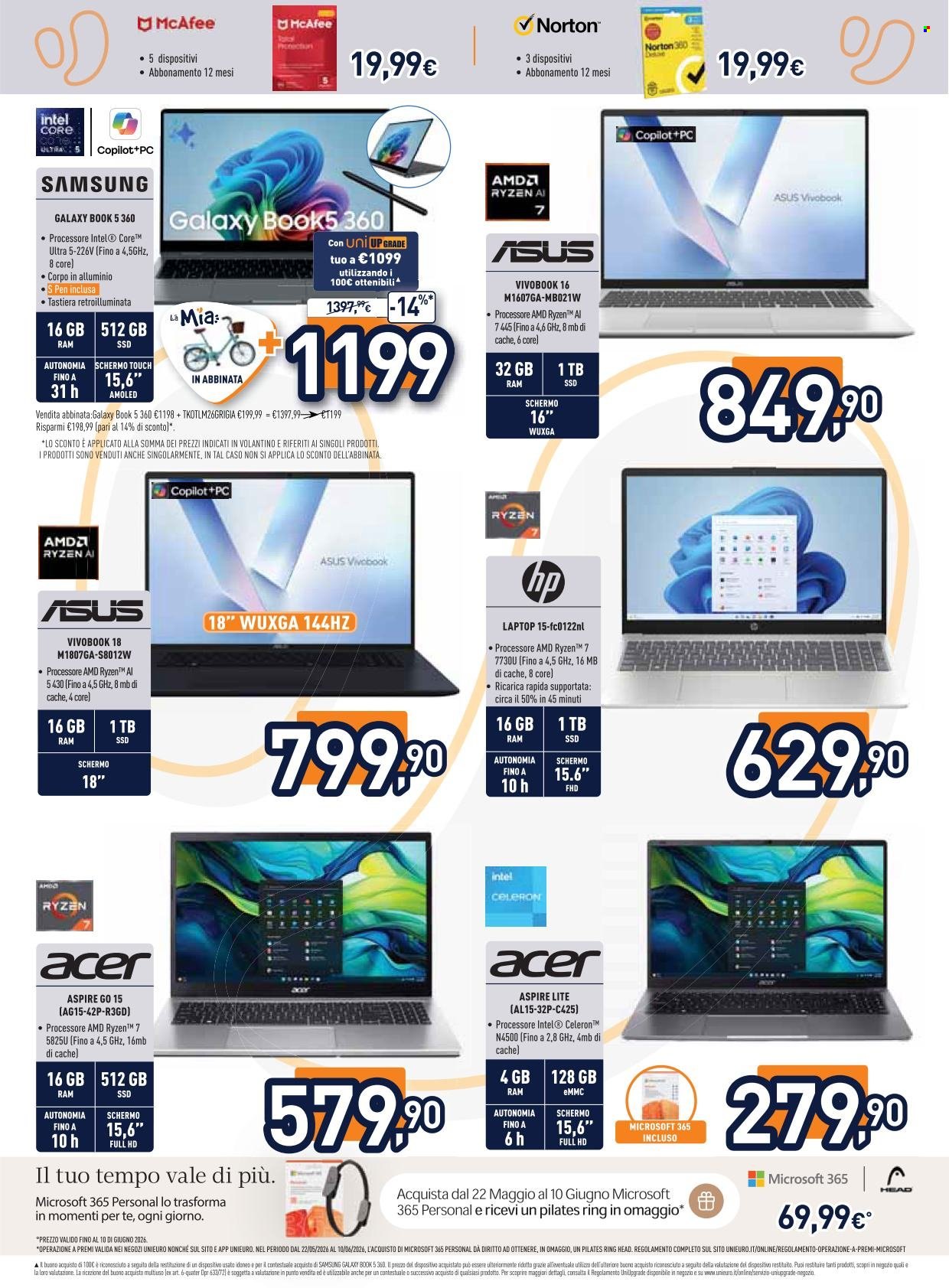 Volantino Unieuro - 29/5/2026 - 14/6/2026. Pagina 14