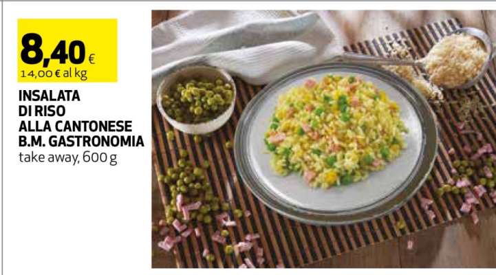 INSALATA DI RISO ALLA CANTONESE B.M. GASTRONOMIA