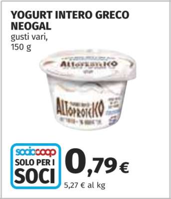YOGURT INTERO GRECO NEOGAL