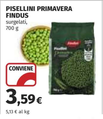 Pisellini Primavera Findus