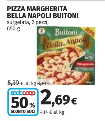 Pizza Margherita Bella Napoli Buitoni
