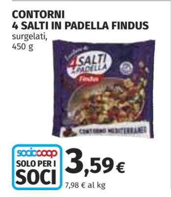 CONTORNI 4 SALTI IN PADELLA FINDUS