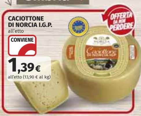 CACIOTTONE DI NORCIA I.G.P.