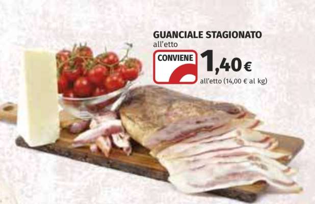 Guanciale stagionato