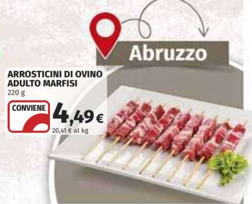 ARROSTICINI DI OVINO ADULTO MARFISI
