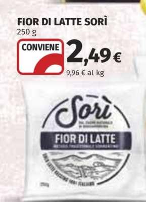 FIOR DI LATTE SORÌ