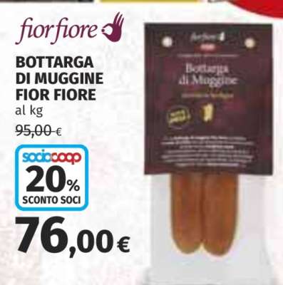 BOTTARGA DI MUGGINE FIOR FIORE
