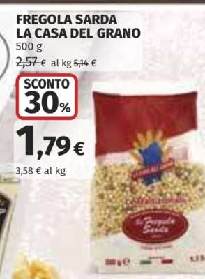 FREGOLA SARDA LA CASA DEL GRANO