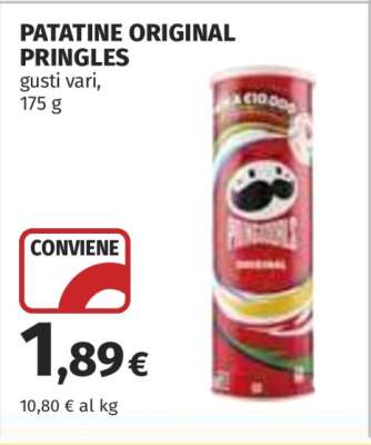 PATATINE ORIGINAL PRINGLES