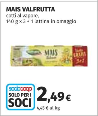 MAIS VALFRUTTA