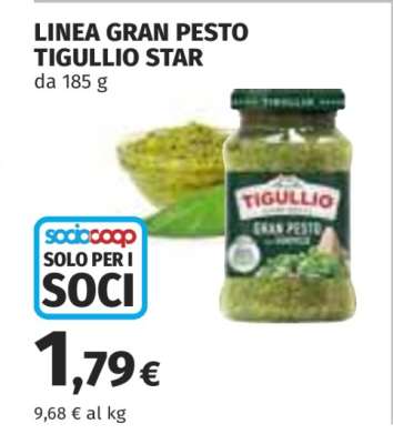 LINEA GRAN PESTO TIGULLIO STAR