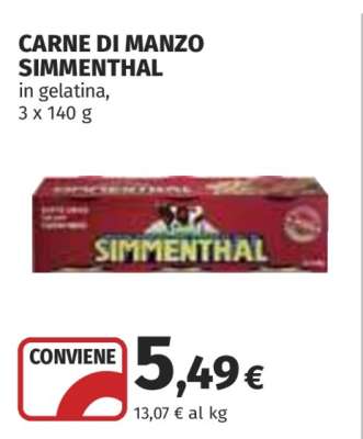 Carne di Manzo Simmenthal