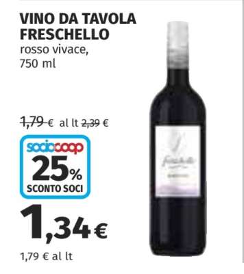 VINO DA TAVOLA FRESCHELLO