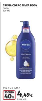 CREMA CORPO NIVEA BODY