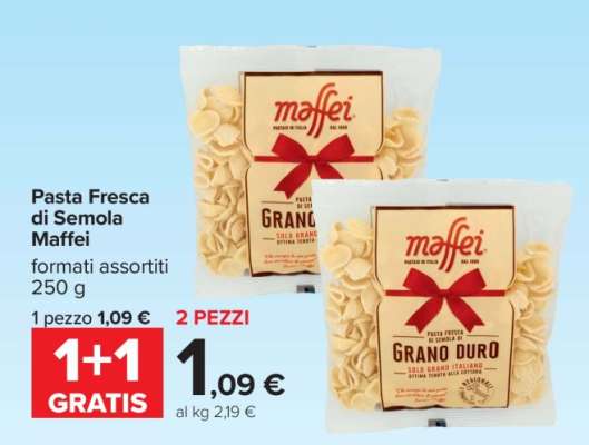Pasta Fresca di Semola Maffei