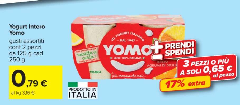 Yogurt Intero Yomo