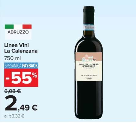 Linea Vini La Calenzana