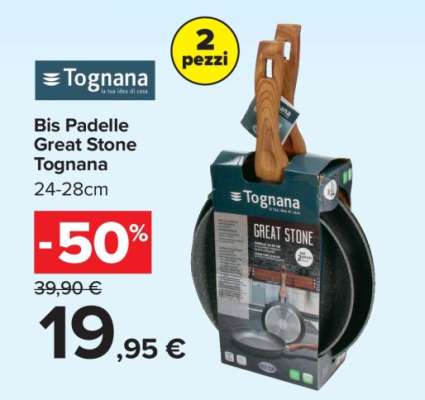 Bis Padelle Great Stone Tognana
