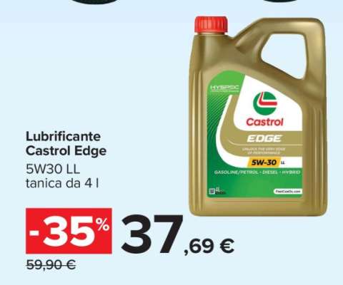 Lubrificante Castrol Edge