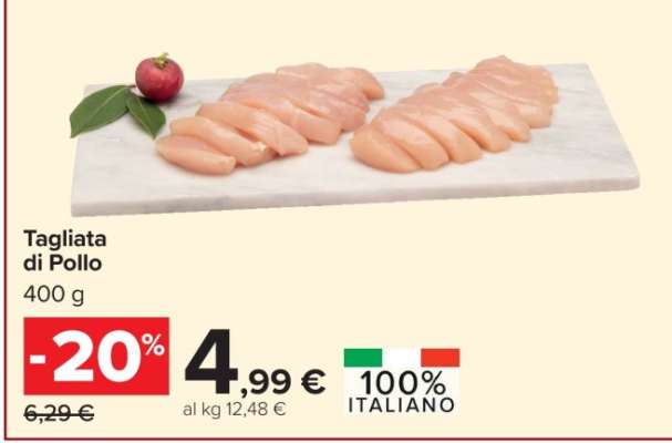 Tagliata di Pollo