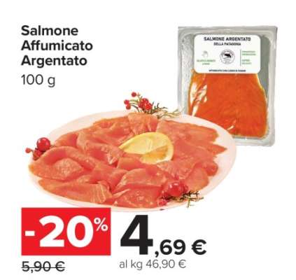 Salmone Affumicato Argentato