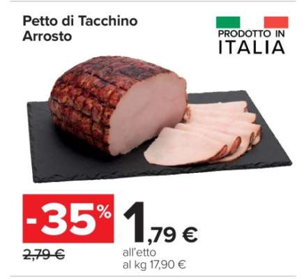 PETTO DI TACCHINO ARROSTO