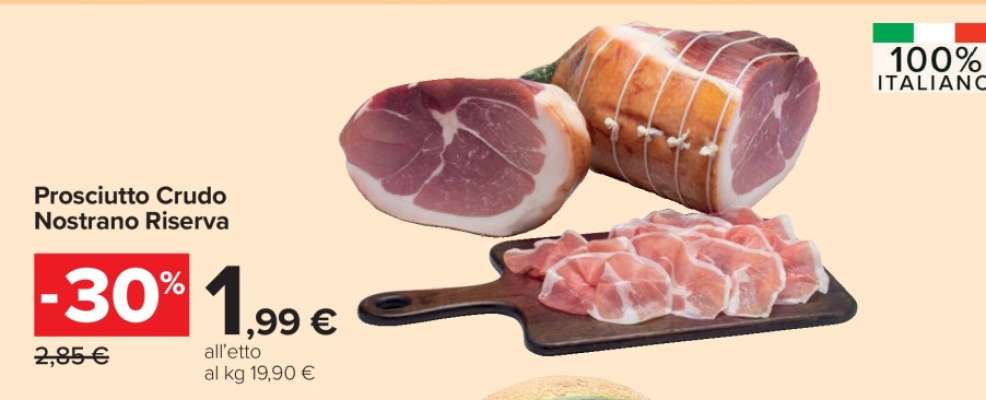 Prosciutto Crudo Nostrano Riserva