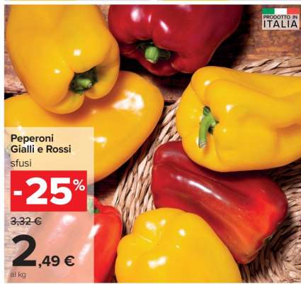 Peperoni Gialli e Rossi
