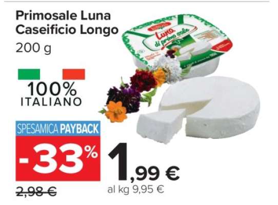Primosale Luna Caseificio Longo