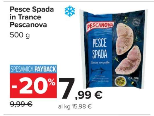 Pesce Spada in Trance Pescanova