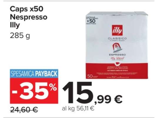 Caps x50 Nespresso Illy