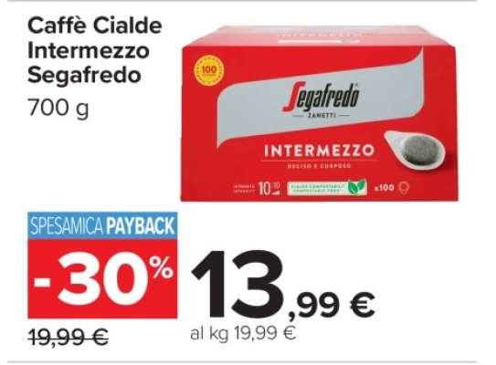Caffè Cialde Intermezzo Segafredo
