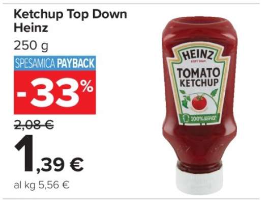 Ketchup Top Down Heinz