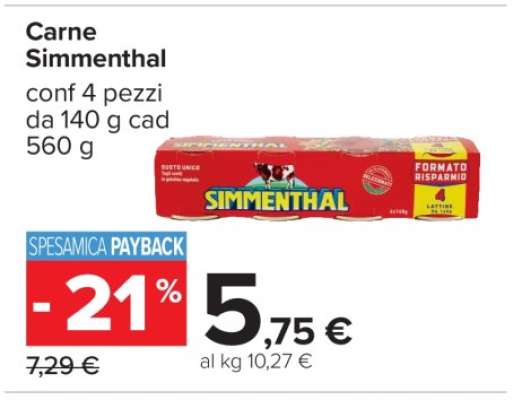 CARNE SIMMENTHAL