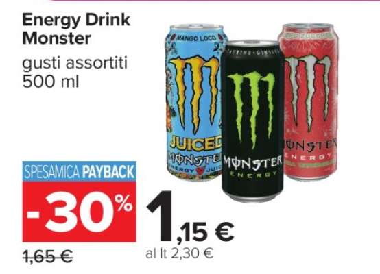 ENERGY DRINK MONSTER