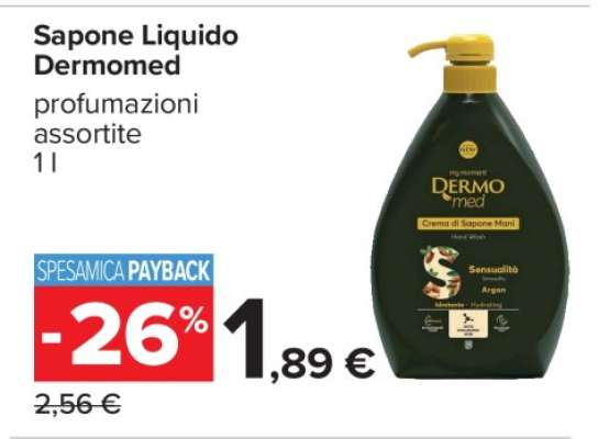 SAPONE LIQUIDO DERMOMED