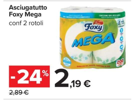 Asciugatutto Foxy Mega