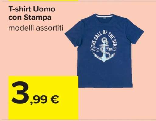 T-shirt Uomo con Stampa