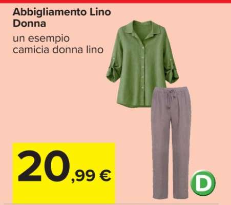 Abbigliamento Lino Donna