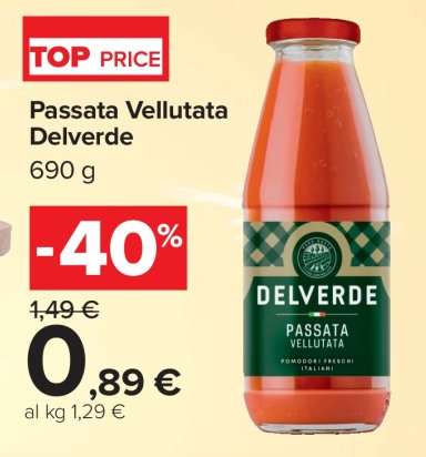 Passata Vellutata Delverde