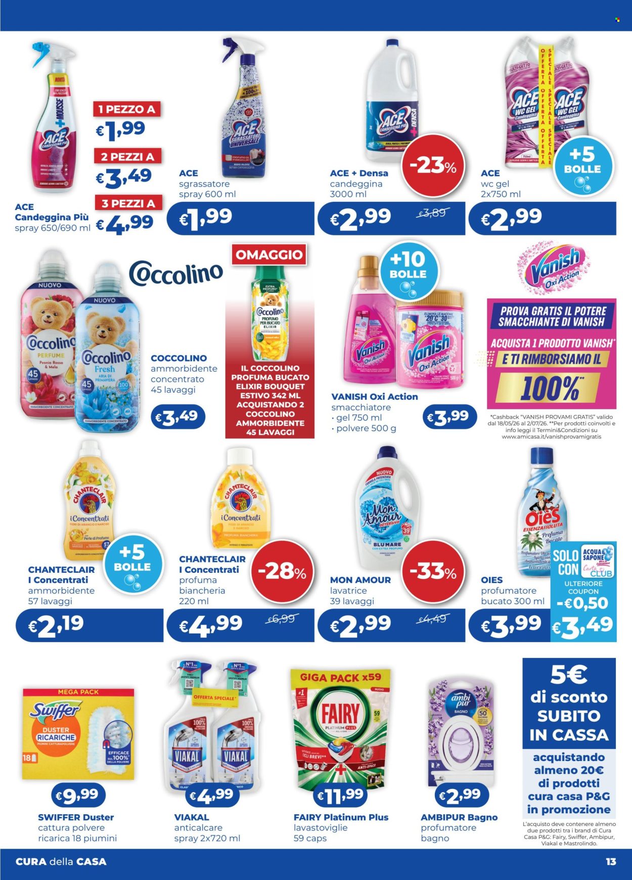 Volantino Acqua & Sapone - 11/6/2026 - 1/7/2026. Pagina 13