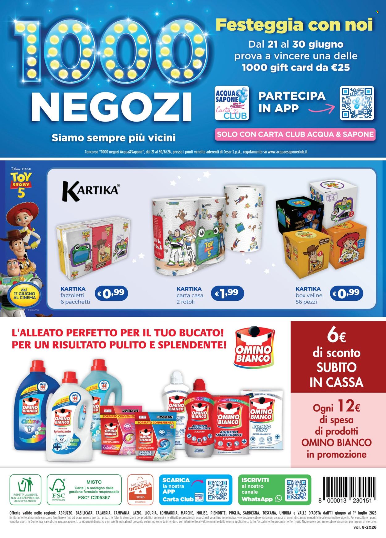 Leták Acqua & Sapone - 11.6.2026 - 1.7.2026. Strana 18