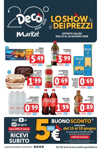 Volantino Deco - 8/6/2026 - 18/6/2026.