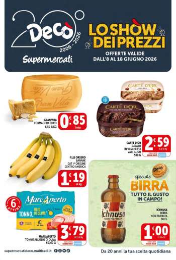 Volantino Deco - 8/6/2026 - 18/6/2026.