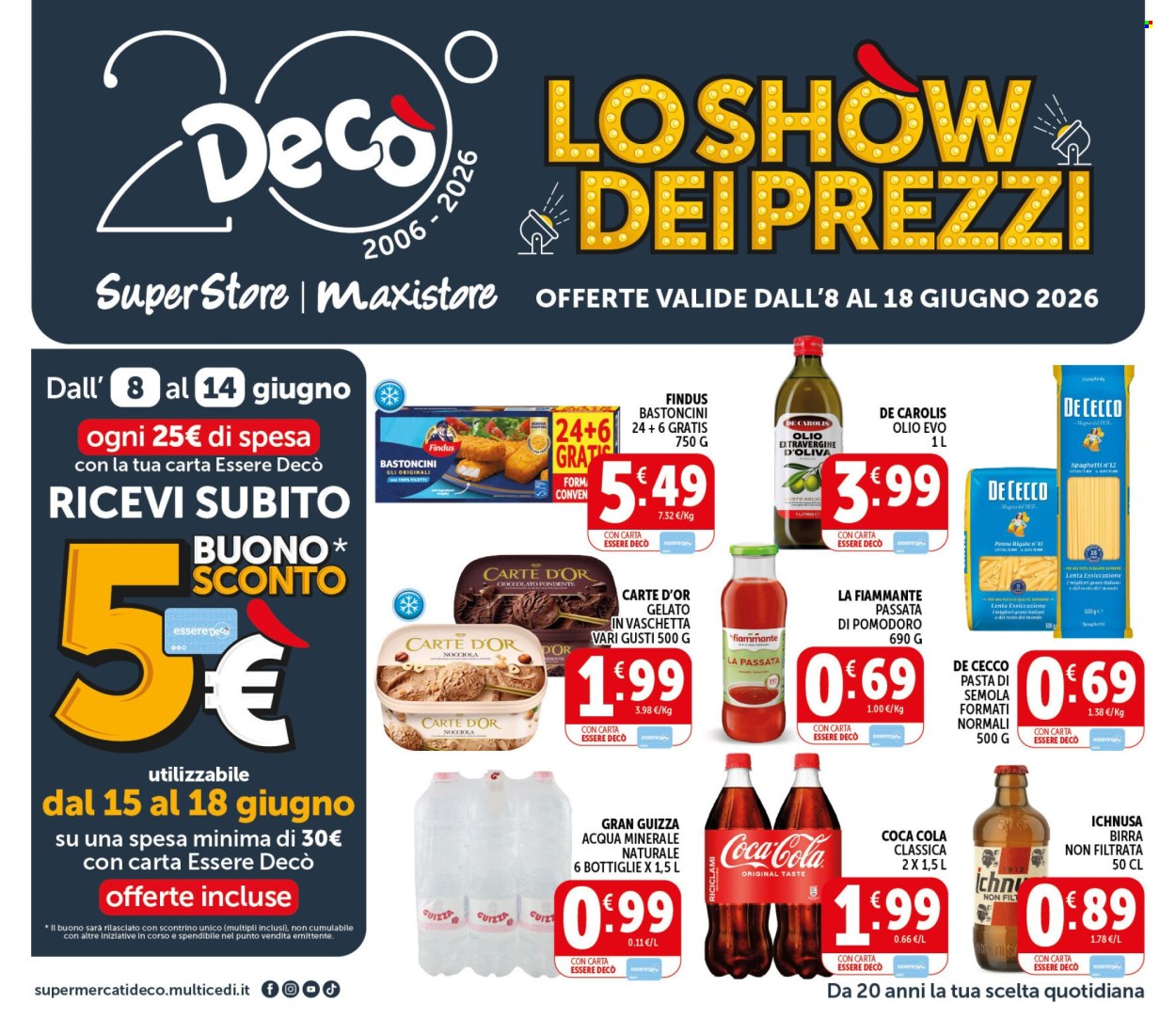 Volantino Deco - 8/6/2026 - 18/6/2026. Pagina 1