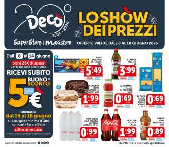Volantino Deco - 8/6/2026 - 18/6/2026.