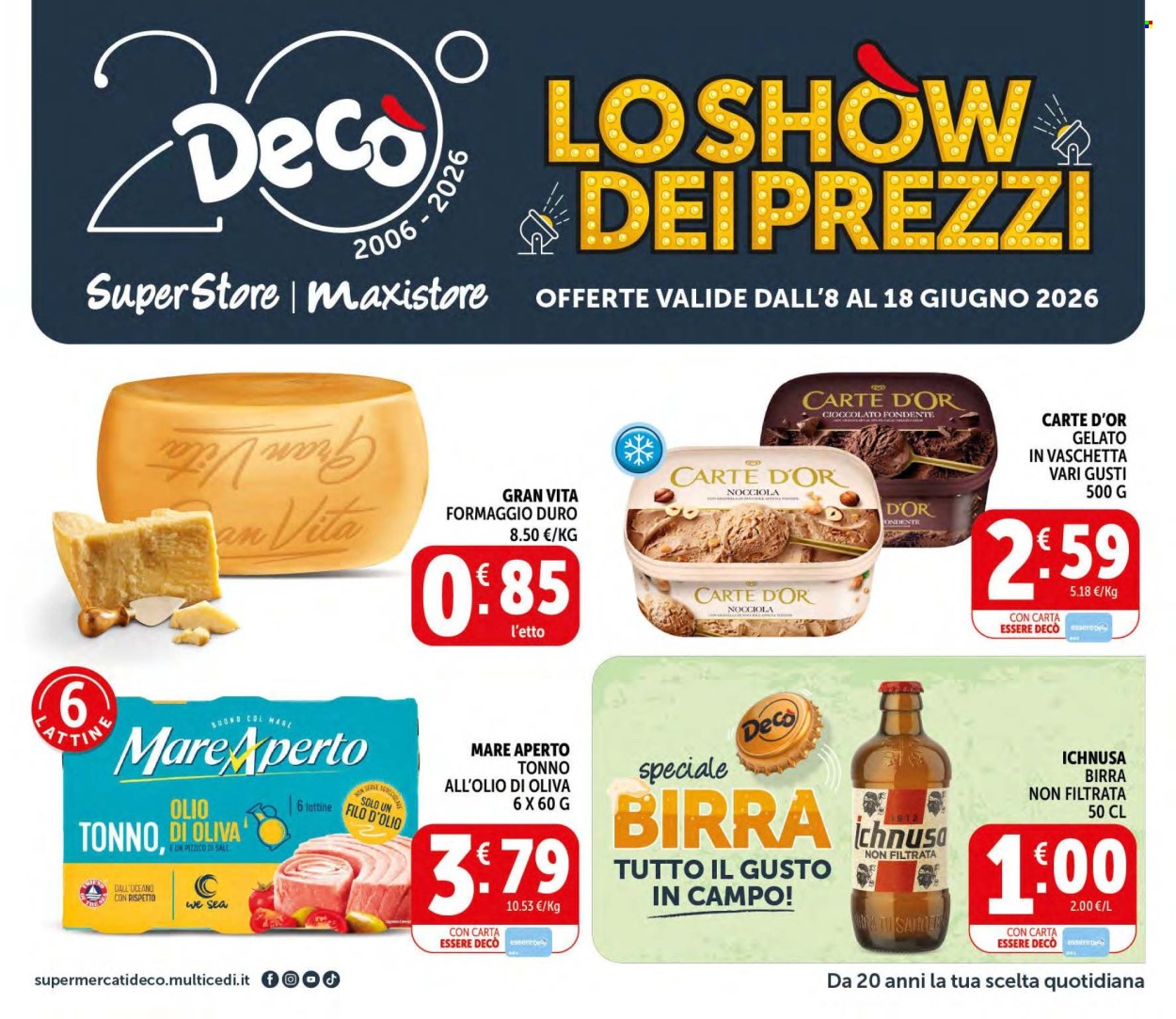 Volantino Deco - 8/6/2026 - 18/6/2026. Pagina 1