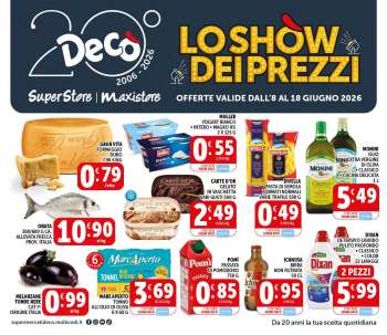 Volantino Deco - 8/6/2026 - 18/6/2026.