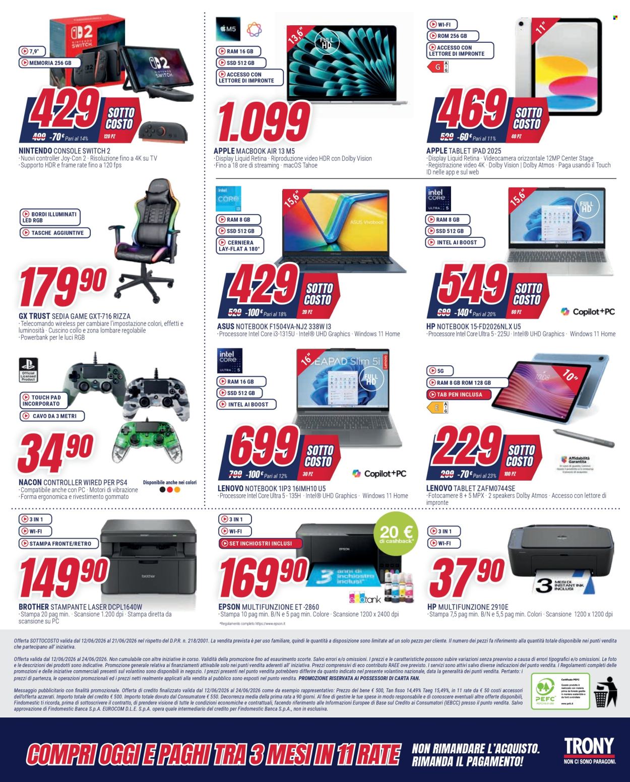 Volantino Trony - 12/6/2026 - 24/6/2026. Pagina 38